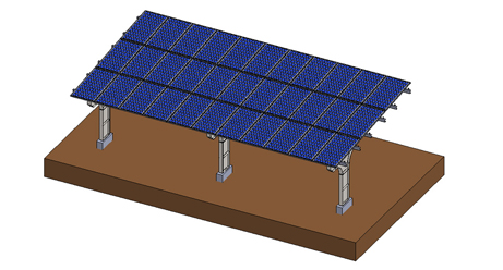 Solar Carport Montage