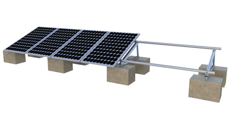 Flachdachmontagesystem